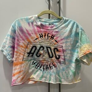 Tie-dye AC/DC T-Shirt